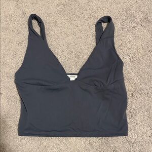 Garage Slate Gray Bralette Crop Top